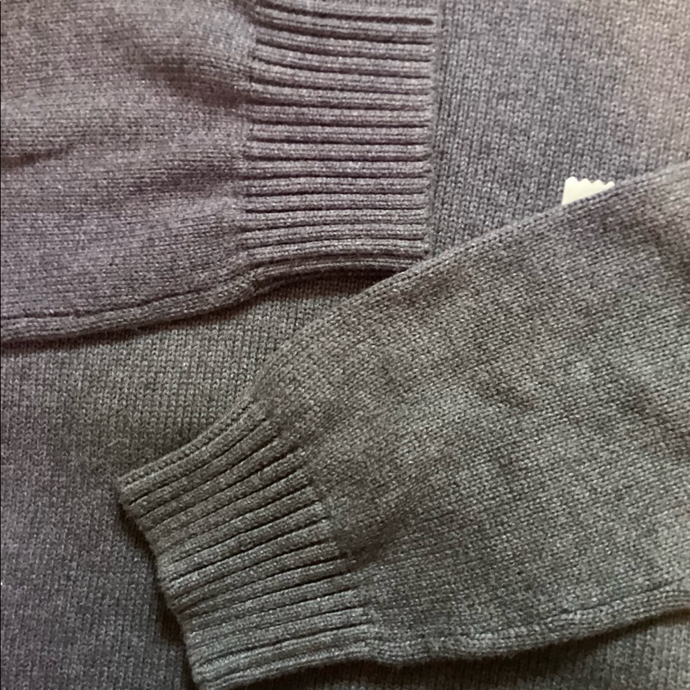 XL St. John's Bay  Men Crewneck Long Sleeve Sweater Charcoal Htr NEW!! - Picture 3 of 7